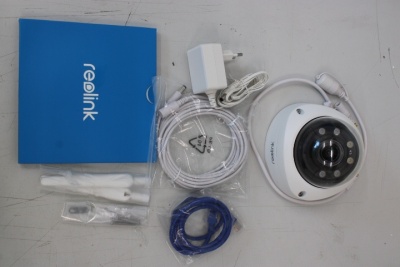 SALE OUT. Reolink W437 4K Ultra HD IK10 Vandal-Proof Camera, White | Reolink | UNPACKED ,USED ,CRACKED BATTERY COVER