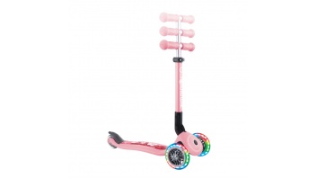 Globber Scooter Junior Foldable Fantasy Lights | 433-210 | Pastel Pink