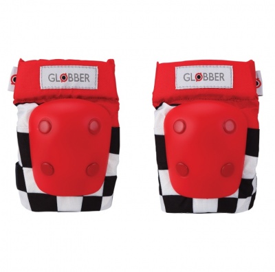 Globber set of knee and elbow pads Racing, red, 529-001 | Globber