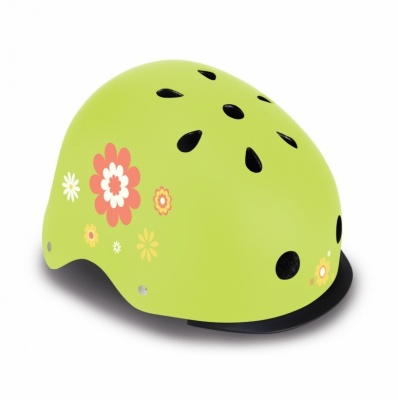 Globber Helmet Elite Lights, XS/S (48-53cm), Green, 507-106-2 | Globber