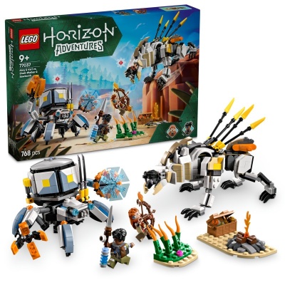 Horizon Aloy and Varl vs. Crabwalker and Sawtooth (77037) | LEGO