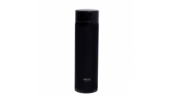 Adler | Thermal Flask | CR 4507bk | Capacity 0.473 L | Material Stainless steel/Silicone | Black
