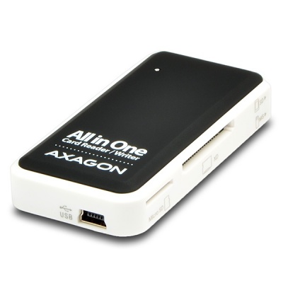 AXAGON CRE-X1 MINI card reader 5-slot ALL-IN-ONE
