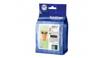 Brother LC3217 | Ink cartridge | Black/Yellow/Cyan/Magenta
