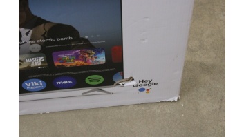 Sharp 55GP6260E | 55" (139cm) | Smart TV | Google TV | 4K UHD QLED | DAMAGED PACKAGING, MARKS ON LEGS