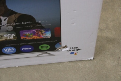 Sharp 55GP6260E | 55" (139cm) | Smart TV | Google TV | 4K UHD QLED | DAMAGED PACKAGING, MARKS ON LEGS