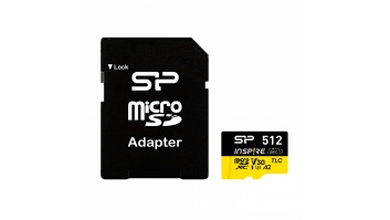 SILICON POWER Inspire 512GB, DDR200, W/A, CL10, V30, A2, TF_SDXC UHS-IU3