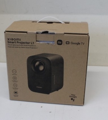 SALE OUT. Xiaomi Smart Projector L1 EU | Xiaomi | Smart Projector L1 EU | Full HD (1920x1080) | 200 ANSI lumens | Black | DAMAGED PACKAGING, USED | Wi-Fi