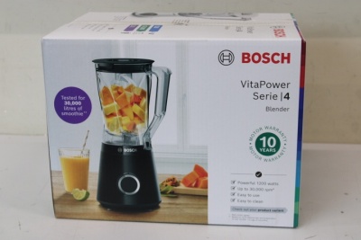 SALE OUT. Bosch MMB6141W VitaPower Series 4 Blender, 1200 W, White | Bosch | Blender | MMB6141W VitaPower Series 4 | Tabletop | 1200 W | Jar material Tritan | Jar capacity 1.5 L | White | DAMAGED PACKAGING