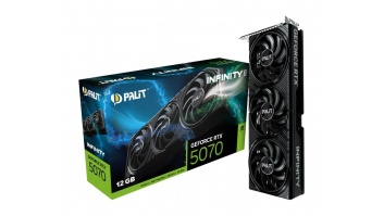 Graphics Card|PALIT|NVIDIA GeForce RTX 5070|12 GB|GDDR7|192 bit|PCIE 5.0 16x|Triple slot Fansink|1xHDMI|3xDisplayPort|NE75070019K9-GB2050S