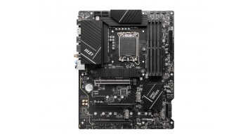 MSI | PRO Z790-P WIFI | Processor family Intel | Processor socket  LGA1700 | DDR5 DIMM | Memory slots 4 | Supported hard disk drive interfaces SATA, M.2 | Number of SATA connectors 6 | Chipset Intel Z790 | ATX