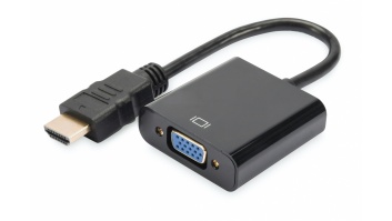 Digitus | HDMI to VGA converter adapter | DA-70461 | Black