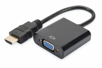 Digitus | HDMI to VGA converter adapter | DA-70461 | Black