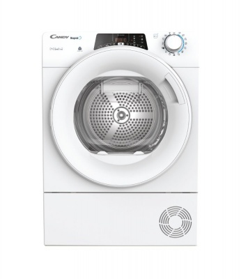 Candy | Dryer Machine | RO4 H7A1TEX-S | Energy efficiency class A+ | Front loading | 7 kg | LCD | Depth 46.5 cm | Wi-Fi | White