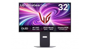 LG 32GS95UV-B | 32 " | OLED | 16:9 | 240 Hz | 0.03 ms | 3840 x 2160 pixels | 275 cd/m² | HDMI ports quantity 2
