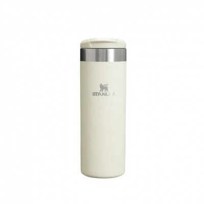 Thermos mug STANLEY AEROLIGHT, white, 470 ml