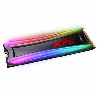 ADATA | XPG SPECTRIX S40G RGB | 512 GB | Solid-state drive interface M.2 NVME | Read speed 3500 MB/s | Write speed 2400 MB/s