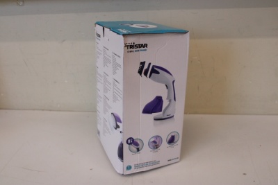 SALE OUT. Tristar ST-8916 Handheld Garment Steamer, 1200W, water tank capacity 0,26L, Continuous steam 20 g/min., white/purple | Tristar | Garment Steamer | ST-8916 | Handheld | 1200 W | 0.26 L | 20 g/min | Purple | DAMAGED PACKAGING