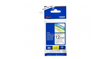 Brother | TZ-231 Laminated Tape | Black on White | TZe | 8 m | 1.2 cm