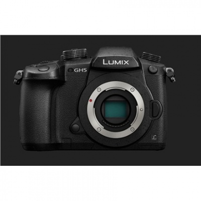 Panasonic LUMIX DC-GH5EG-K DSLM Camera Body 20.3 MP ISO 25600 Display diagonal 3.2 " Video recording Wi-Fi Contrast AF system Magnification 1.52 x Viewfinder Live MOS Black