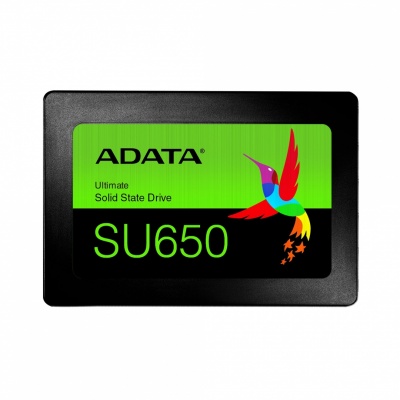 ADATA | Ultimate SU650 | 256 GB | SSD form factor 2.5" | Solid-state drive interface SATA 6Gb/s | Read speed 520 MB/s | Write speed 450 MB/s