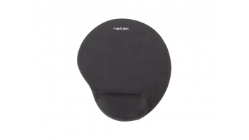 Natec Mouse Pad, Marmot, Black, Gel Filling 225x245 mm | Natec | Mouse Pad | Marmot | Black