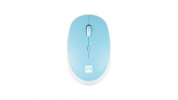 Natec | Mouse | Harrier 2 | Wireless | Bluetooth | White/Blue