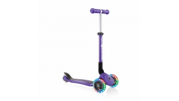 Globber | Junior Scooter | Purple | Scooter Junior Foldable Fantasy Lights | 437-103