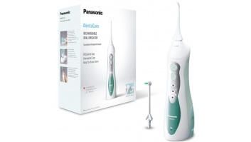 Panasonic | Oral irrigator | EW1313G303 | Cordless | 130 ml | Number of heads 2 | White/Green