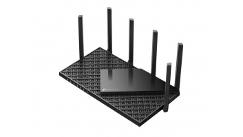 AXE5400 Tri-Band Gigabit Wi-Fi 6E Router | Archer AXE75 | 802.11ax | 10/100/1000 Mbit/s | Ethernet LAN (RJ-45) ports 4 | Mesh Support Yes | MU-MiMO No | No mobile broadband | Antenna type External | 1