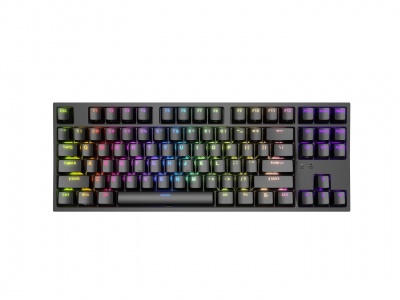 Genesis | Mechanical Gaming Keyboard | THOR 404 TKL RGB | Black | Mechanical Gaming Keyboard | Wired | US | USB Type-A | 1005 g | Kailh Box Brown V2