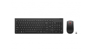 Lenovo | Essential Wireless Combo Keyboard and Mouse Gen2 | Keyboard and Mouse Set | 2.4 GHz | Nordic | Black