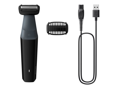 Philips | Hair clipper for body | BG3017/01 | Cordless | Wet & Dry | Number of length steps 1 | Black