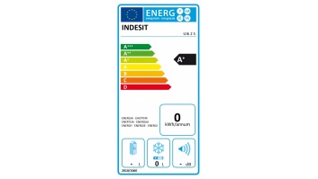 INDESIT | Freezer | UI6 2 S | Energy efficiency class E | Upright | Free standing | Height 167 cm | Total net capacity 245 L | Silver