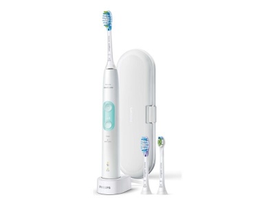 Philips | Toothbrush | HX6483/52 Sonicare ProtectiveClean 4700 | Rechargeable | For adults | Number of brush heads included 1 | Number of teeth brushing modes 2 | White