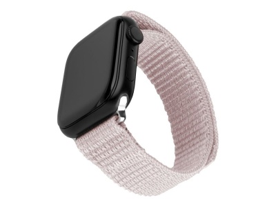 Fixed | Sporty Strap for Apple Watch 38/40/41mm | 60-210 mm | Rose gold | Nylon