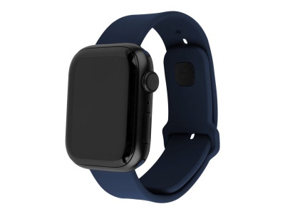 Fixed | Sporty Strap Set for Apple Watch 42/44/45 mm | 170-235 mm | Blue | Silicone