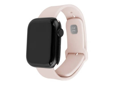 Fixed | Sporty Strap Set for Apple Watch 42/44/45 mm | 170-235 mm | Pink | Silicone