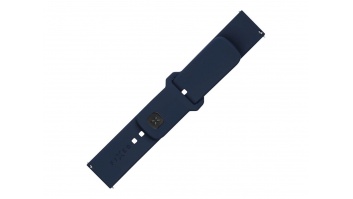 Fixed | Sporty Strap Set with Quick Release 20mm for Smartwatch | 160-235 mm | Blue | Silicone