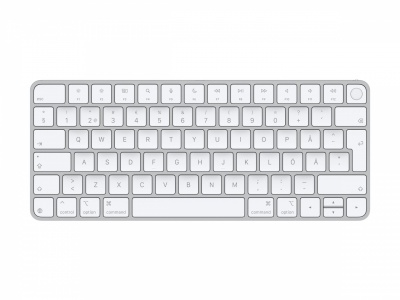 Apple Magic Keyboard with Touch ID | Compact Keyboard | Wireless | Swedish | White