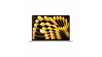 Apple MacBook | Air | Starlight | 15 " | IPS | 2880 x 1864 pixels | Apple M4 | 16 GB | Solid-state drive capacity 512 GB | Apple M4 chip 10-core CPU/10-core GPU | macOS | 802.11ax | Bluetooth version 5.0 | Keyboard language Swedish | Keyboard backlit | Wa