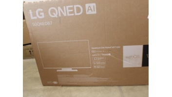 LG | QNED TV | 50QNED87T3B | 50 | Smart TV | webOS 24 | 4K UHD | Black | USED