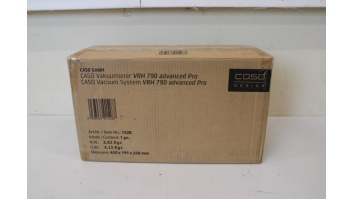 SALE OUT. Caso VRH 790 advanced Pro Vacuum sealer | Caso | Bar Vacuum sealer | VRH 790 Advanced Pro | Power 130 W | Temperature control | USED, SCRATCHES ON TOP