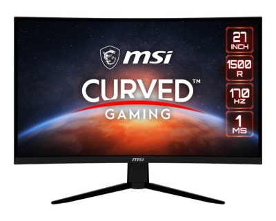 LCD Monitor|MSI|G273CQ|27"|Gaming/Curved|2560x1440|16:9|170Hz|Matte|Tilt|Colour Black|G273CQ