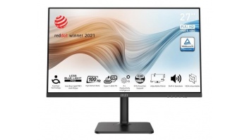 LCD Monitor|MSI|MD272XP|27"|Business|Swivel|Pivot|Height adjustable|Tilt|Matte|Panel IPS|1920x1080|16:9|100Hz|5 ms|Speakers|Colour Black|MODERNMD272XP