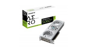 Graphics Card|GIGABYTE|NVIDIA GeForce RTX 5060 Ti|16 GB|GDDR7|128 bit|PCIE 5.0 16x|GPU 2647 MHz|Triple slot Fansink|1xHDMI|3xDisplayPort|GV-N506TAEROOC-16GD1.0