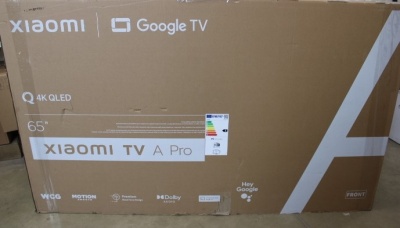 Xiaomi | QLED TV A Pro 2025 | 65'' | Smart TV | Google TV | 4K UHD | Black | DAMAGED PACKAGING