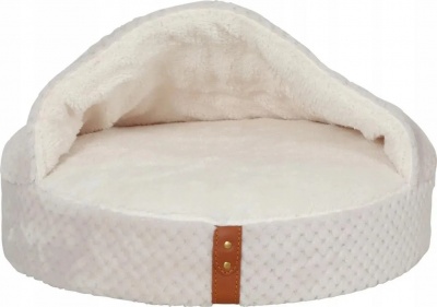 Zolux | Paloma Cat Bed with Cover, 480x480x150 mm | Beige