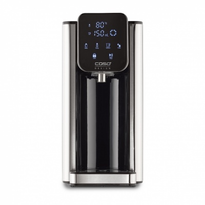 Caso 01875 HOT 7 Turbo Hot water dispenser, Capacity 2.7 L, Black/Stainless Steel