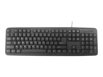 Gembird | KB-U-103-RU | Standard | Wired | EN/RU | 1.4 m | Black | 424 g